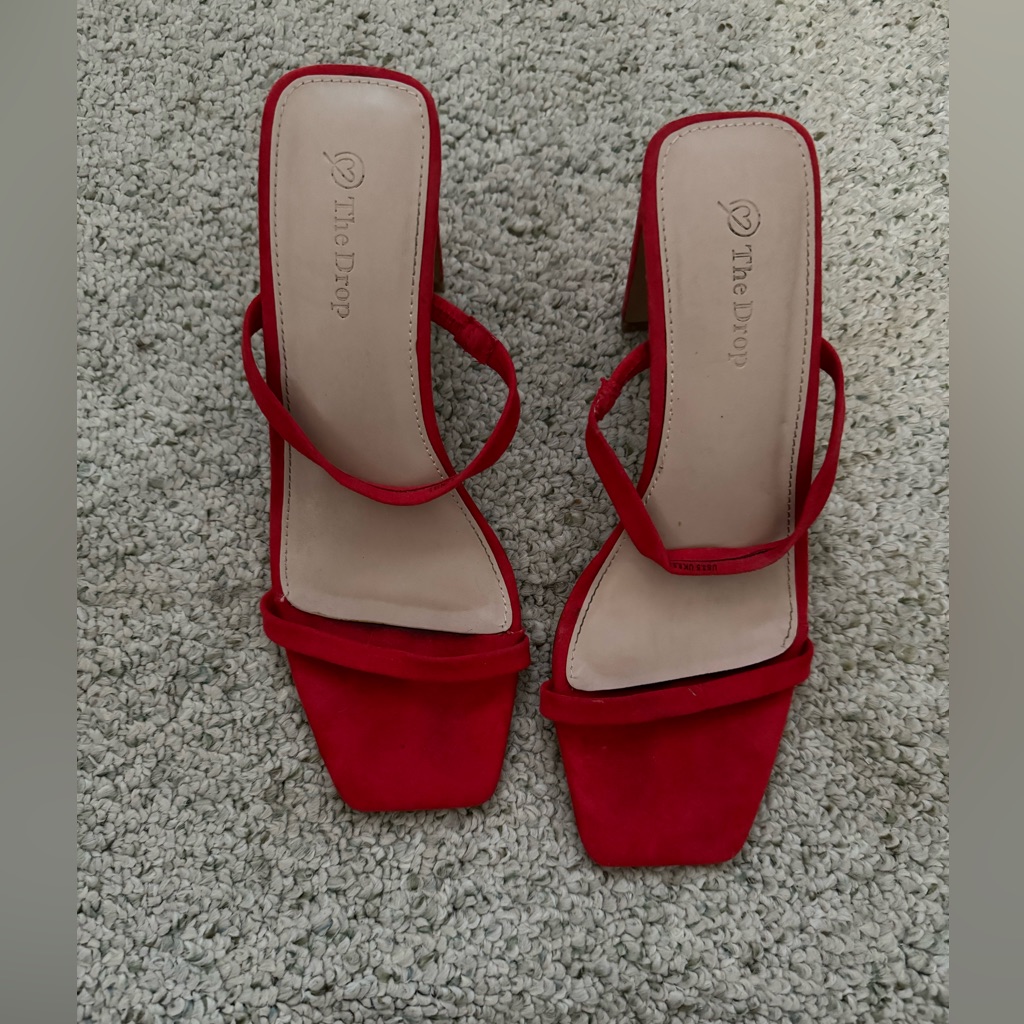 Backless Red Heels